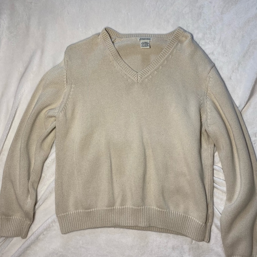 V-neck sweater